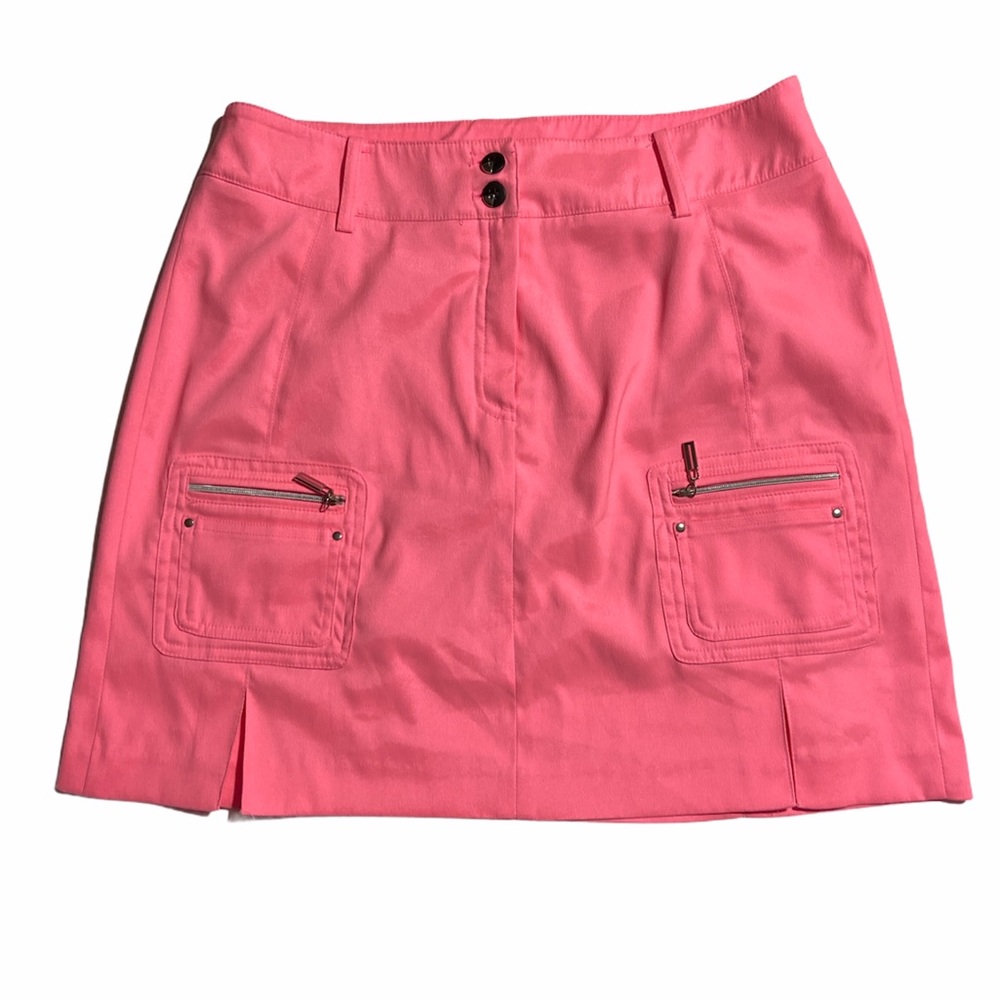 Jamie Sadock Skirt Hot Pink Skort Golf Skirt Sz 6